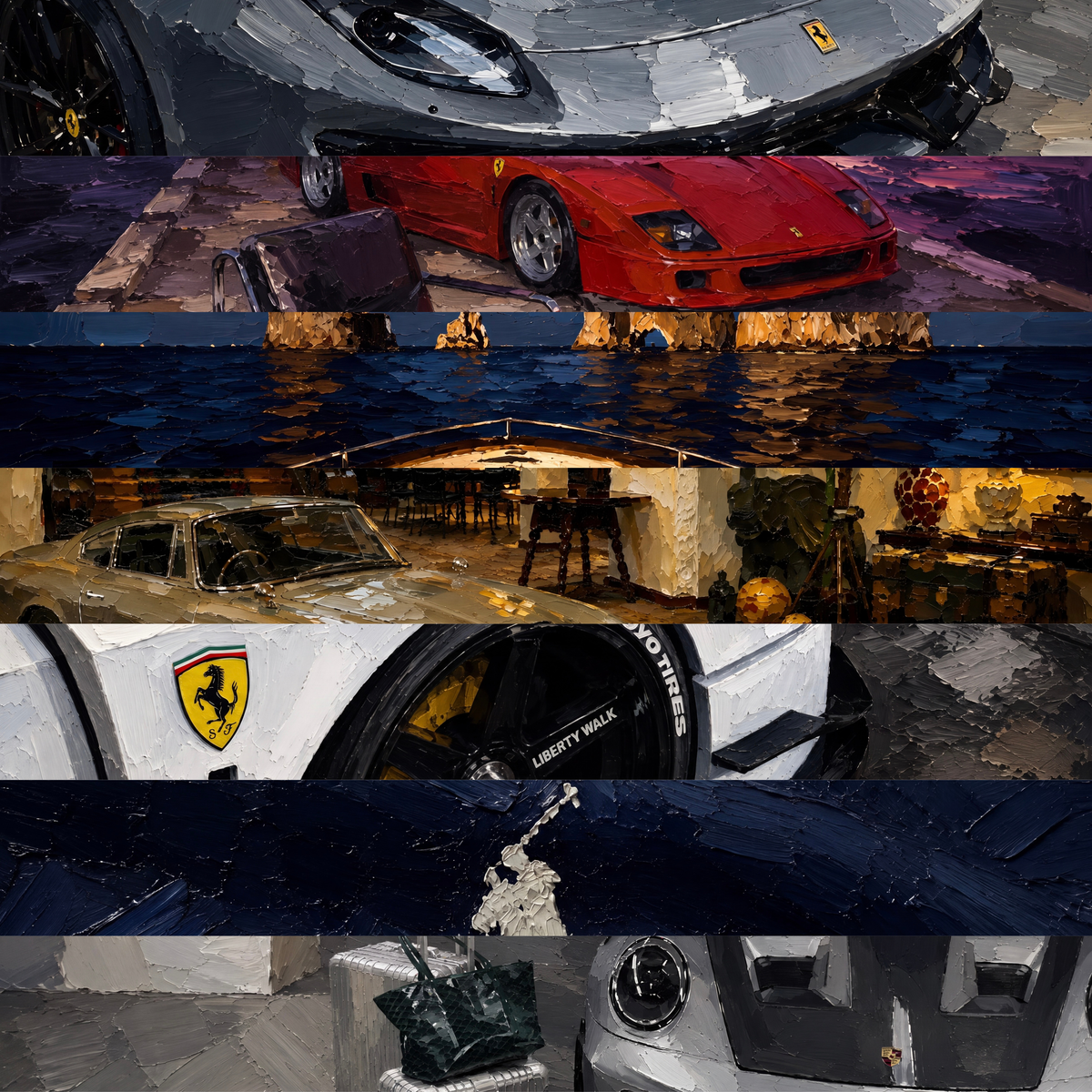 STIX Volume I — complete wallpaper collage